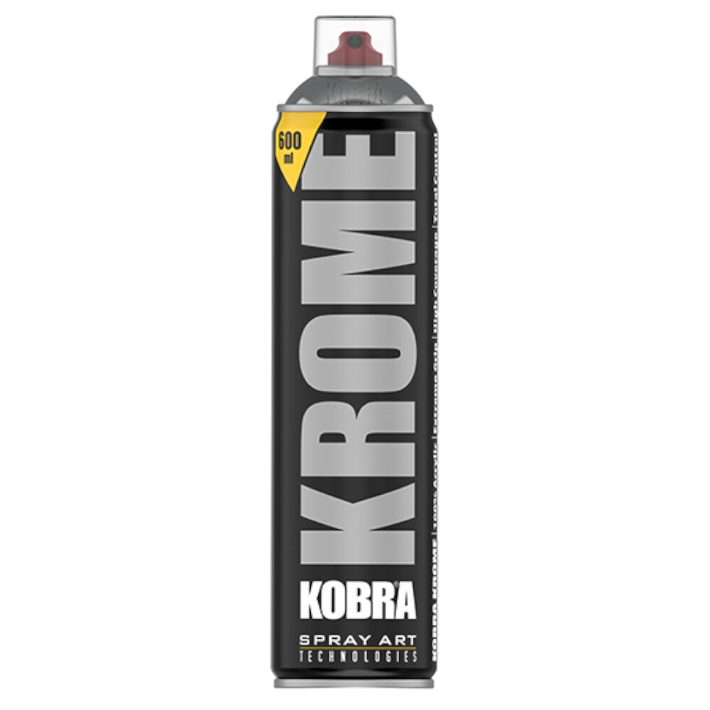 Vopsea Spray Acrilic Krome Kobra HP, Chrome, 600 Ml - EMAG.ro