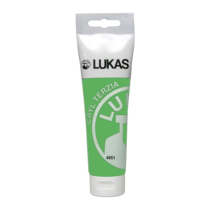 Culoare acrilica Terzia Lukas - Chrome Green Light Hue - 125 ml