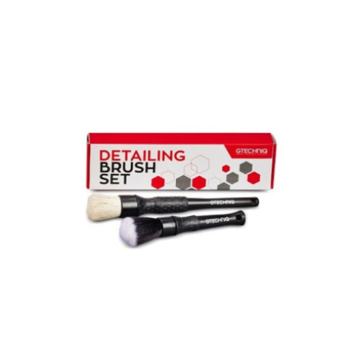 Set pensule detailing Gtechniq Detailing Brush 2 buc