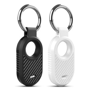 Set 2 TPU Material Huse de protectie SmartTag2, SAFEMORE, compatibile cu Samsung Galaxy, Negru/Alb