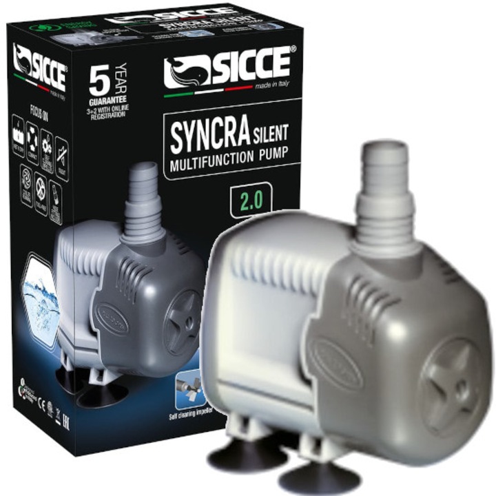 Pompa de circulatie, Sicce, 2150l/h, 32W, Gri