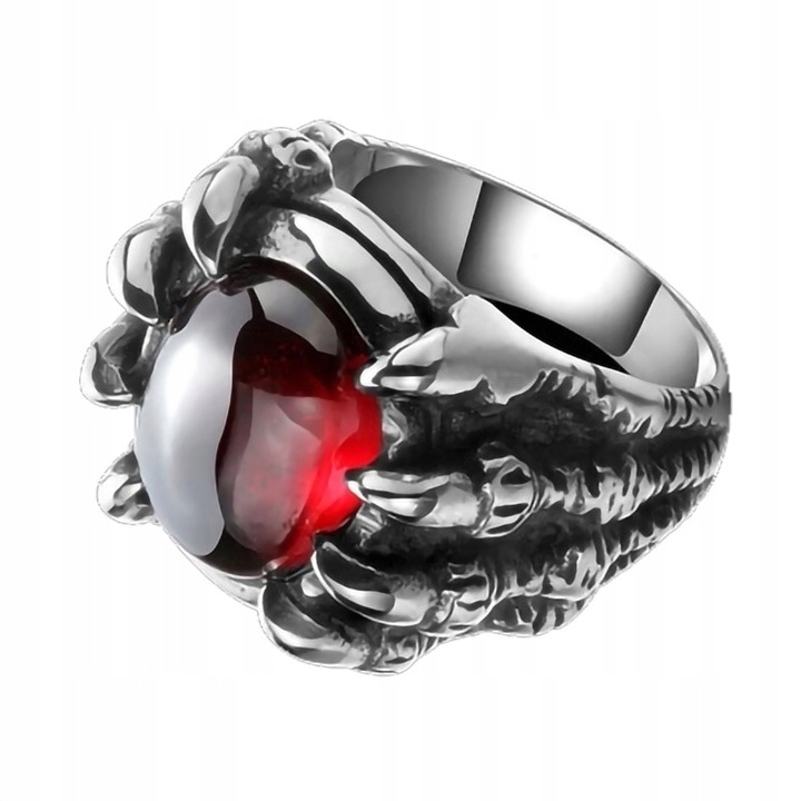 Мъжки пръстен, Метален, Сребрист