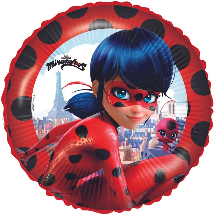 Фолиев балон 46см Miraculous Ladybug, 93078