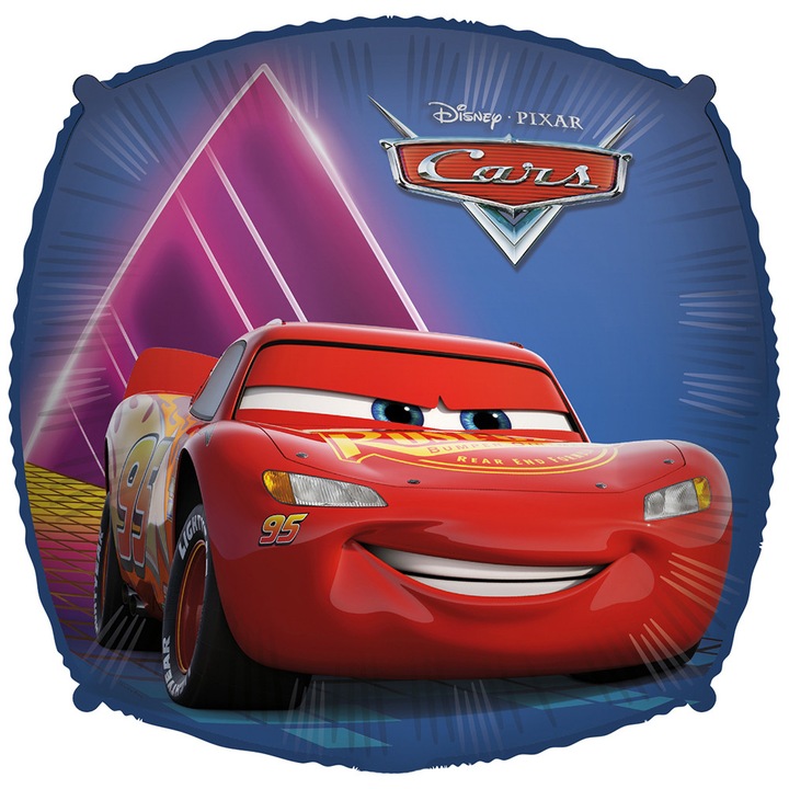 Balon Folie Patrat 46cm Disney Cars, 94992