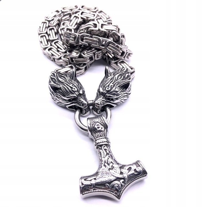 Nyaklánc medállal, Acél, Ezüst