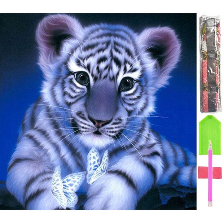 Set broderie diamante, D06, Multicolor