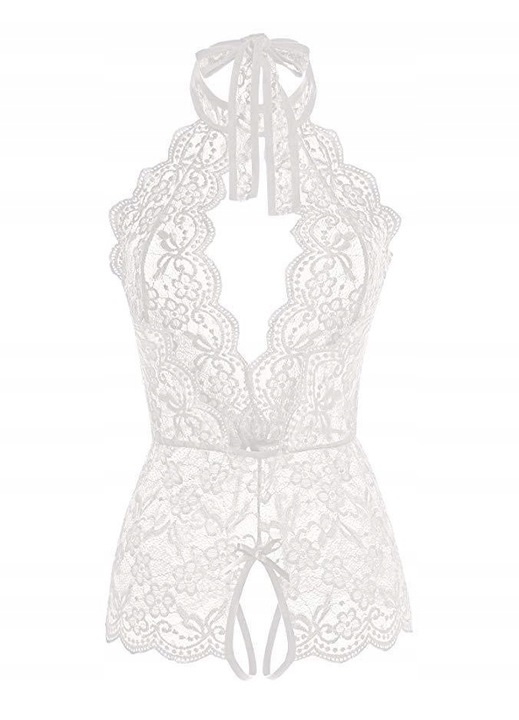 Szexi body, polieszter, feher, Fehér