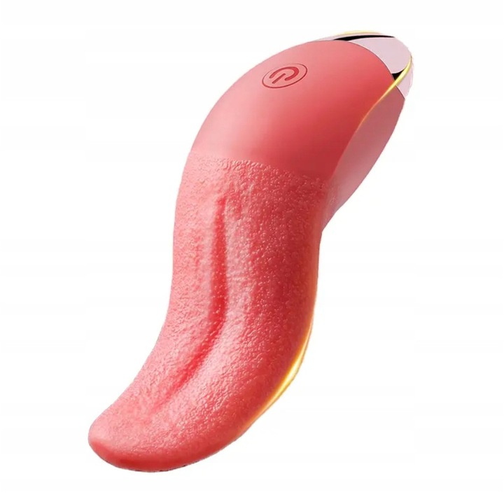 Formázott vibrátor fűtéssel és 10 rezgésmóddal, rózsaszín, 40x108mm