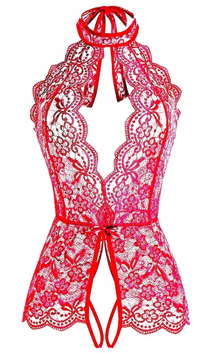 Női szexi fehérnemű szett, poliészter, rózsaszín, Rózsaszín