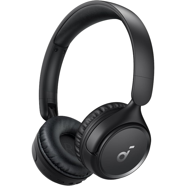 Anker Soundcore H30i Vezeték nélküli fejhallgató, Összecsukható kialakítás, Pure Bass, Bluetooth, Fekete