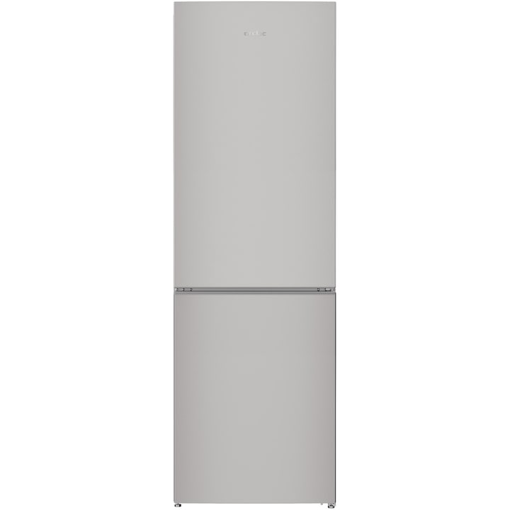 Combina frigorifica Arctic AK60320M40S, 300 l, Clasa E, Garden Fresh, Safety Glass, XXL Bottle, H 185,1cm, Argintiu