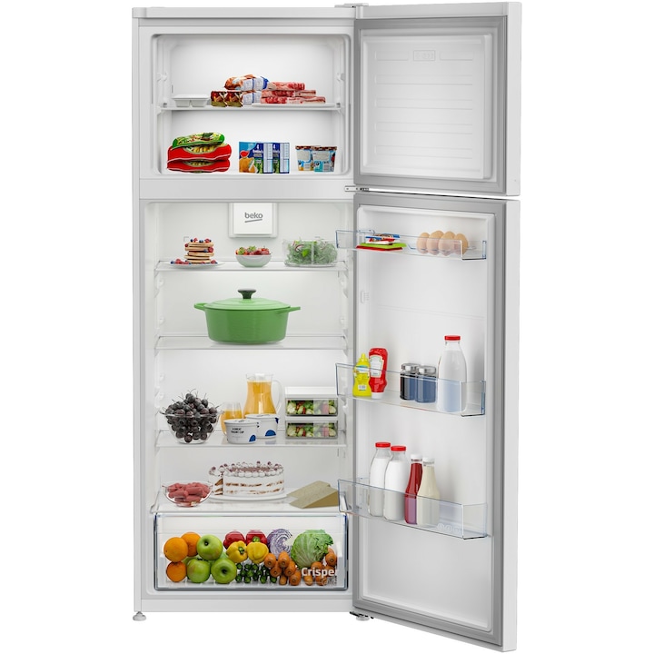 Frigider Beko RDSE465K40WN – vedere interioară