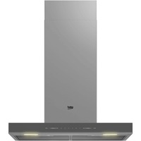 Hota incorporabila decorativa Beko BHCB66741BZGSH, Putere de absorbtie 425 mc/h, Air Cleaning Mode, Smell Sense, 3 trepte de viteza, Iluminare LED, Auto Shut-Down, 60 cm, Gri