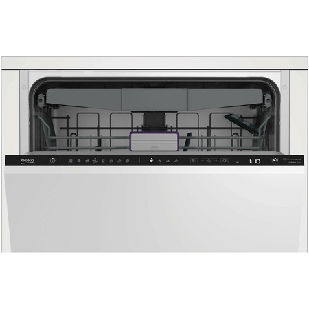 Masina de spalat vase incorporabila Beko BDIN38560C, 15 seturi, 8 programe, HygieneIntense, SteamGloss, TrayWash, CornerIntense, Motor ProSmart Inverter, SelfDry, Clasa A, 60 cm