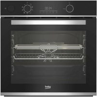 Cuptor incorporabil Beko BBISA13300XMPE, Electric, 72 l, Autocuratare pirolitica, AirFry, Steam Assisted Cooking, AEROperfect, RecycledNet, SteamShine Cleaning, 3D Cooking, Clasa A+, Negru