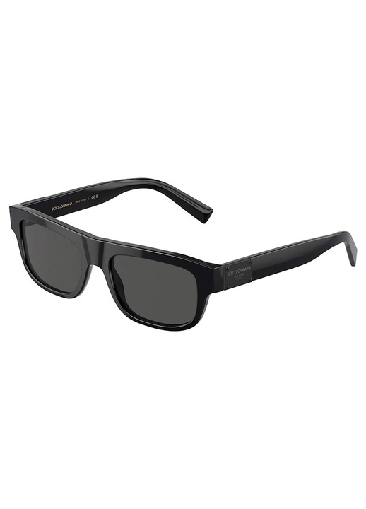 Férfi napszemüveg, DOLCE GABBANA, 4432- 501/87, Acetát, 52-18-145, Fekete