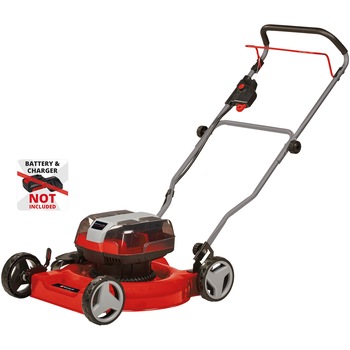 Masina de tuns gazon/iarba pe acumulator Einhell Power X-Change GE-CM 36/48 Li Brushless-Solo, 2x18 V, 48 cm latime taiere, inaltime taiere 30-75 mm, 6 trepte de taiere, fara acumulator si incarcator in setul de livrare