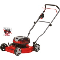Masina de tuns gazon/iarba pe acumulator Einhell Power X-Change GE-CM 36/48 Li Brushless-Solo, 2x18 V, 48 cm latime taiere, inaltime taiere 30-75 mm, 6 trepte de taiere, fara acumulator si incarcator in setul de livrare