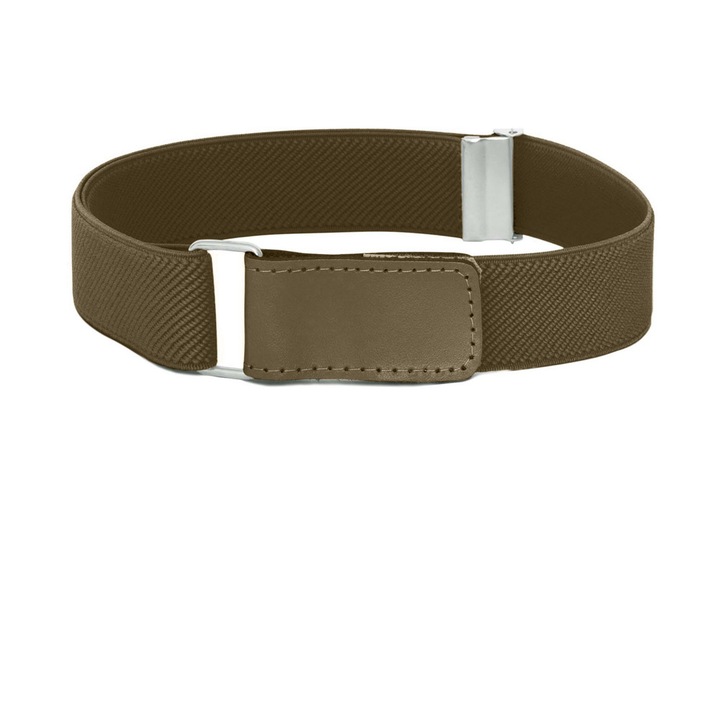 Curea cu velcro pentru copii, Aleszale, verde inchis, 67 cm
