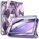 Husa pentru iPad Air 4 10.9 2020 / iPad Pro 11 2020 / 2018, Suritch Full Body Marble, violet