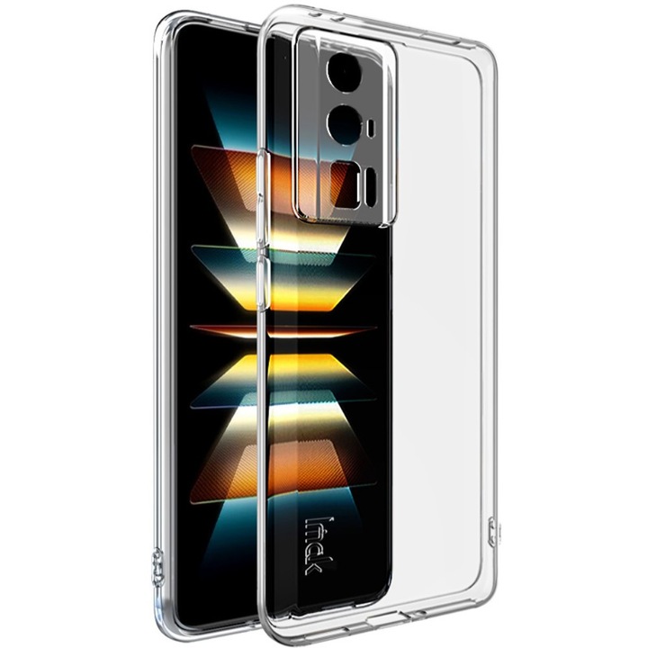 Husa IMAK pentru Poco F5 Pro 5G, Seria UX-5 Slim CamShield, transparent