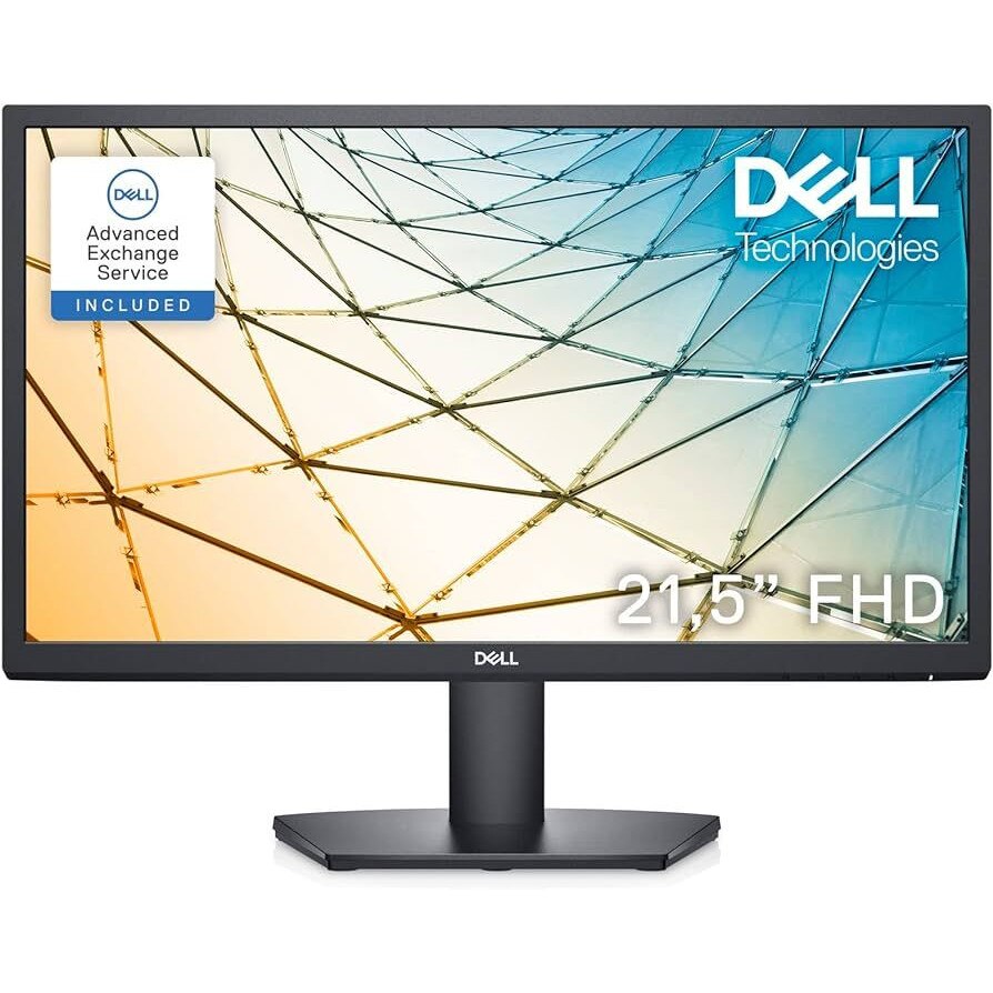Monitor 21.5 inch LED Dell SE2222H 1920 x 1080 pixeli, 60 Hz, 8 ms, Negru