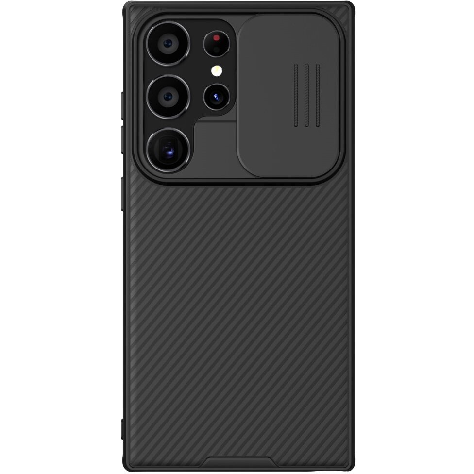 Husa protectie, Nillkin, Compatibil Samsung Galaxy S24 Ultra, Negru