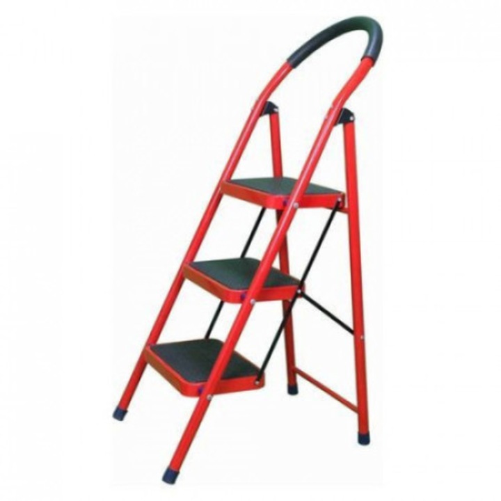 Метална стълба с 3 широки стъпала