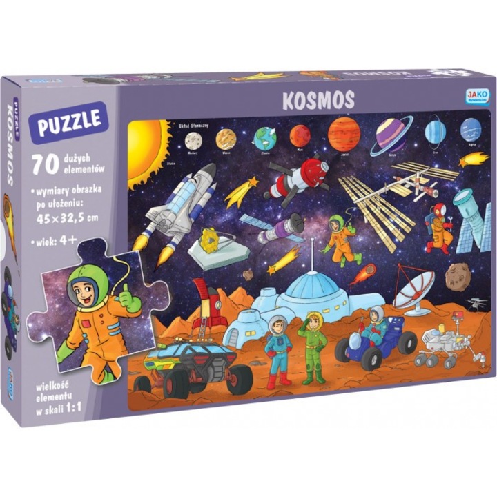 Puzzle, Cosmos, Jako, 70 db, 4 év