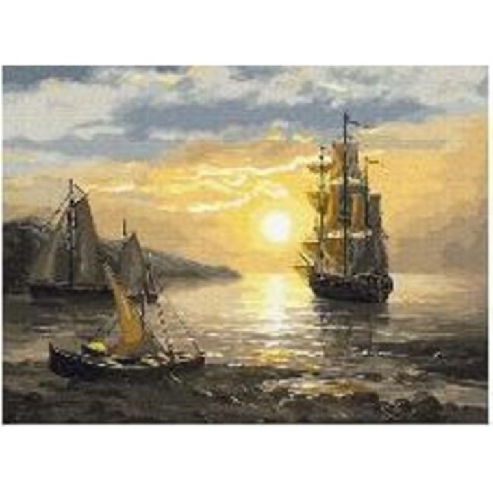 Kit pictura cu diamante, Norimpex, 30x40 cm, Multicolor