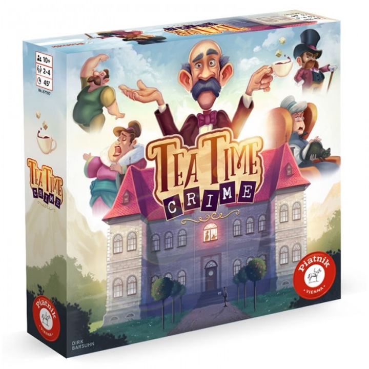 Joc de societate Tea Time Crime, Piatnik, Multicolor
