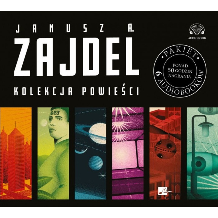 Kolekcja powieści, Aleksandria, CD/MP3, Janusz A. Zajdel, 2023