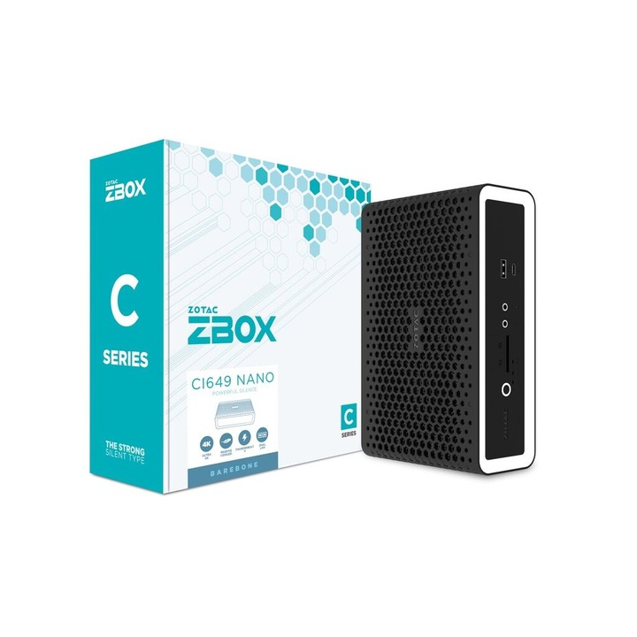 Zotac ZBOX CI649 Nano Black/White, 240685, Számítógép