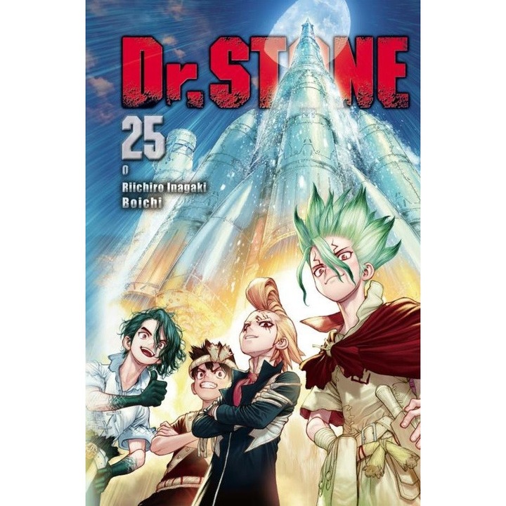 Dr. Stone, Riichiro Inagaki, Boichi, Waneko, Volumul 25