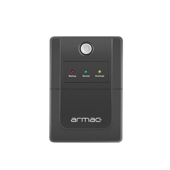 UPS, Armac, 2x230V, PL USB-B, H650E/LEDV2, черен