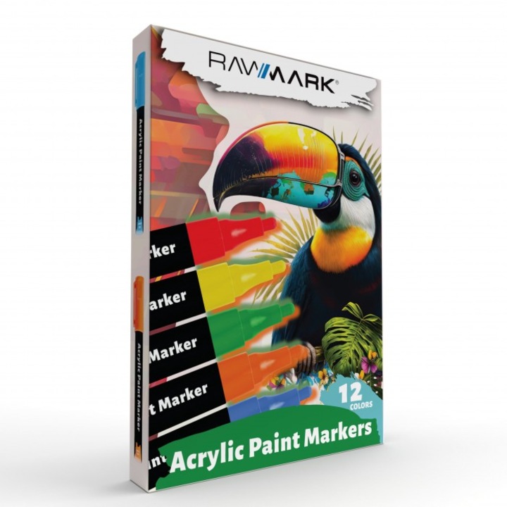 Акрилни маркери, Rawmark, Multicolor