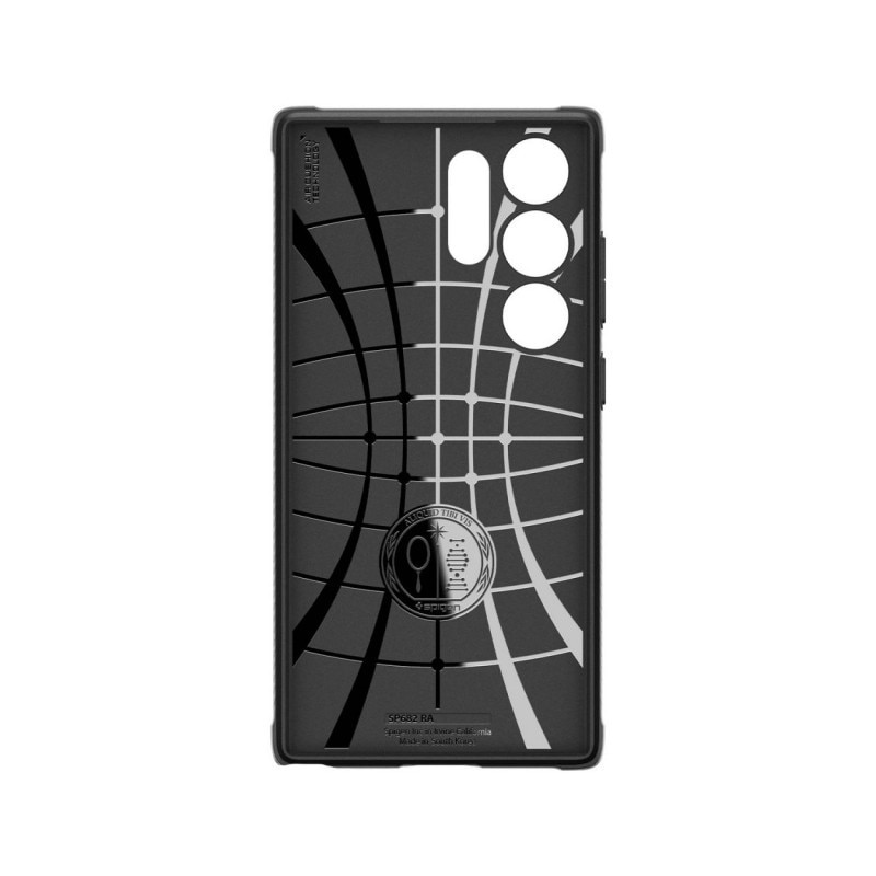 Husa Spate Spigen Rugged Armor Compatibila Cu Samsung Galaxy S24 Ultra, Negru