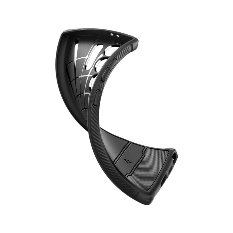 Husa Spate Spigen Rugged Armor Compatibila Cu Samsung Galaxy S24 Ultra, Negru