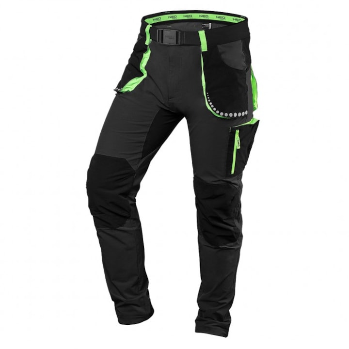 Работни защитни панталони, Neo, Polyamide, Black, XS