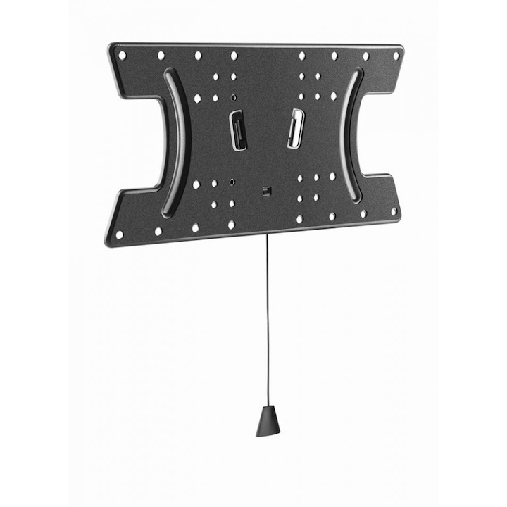 Стойка за телевизор Gembird, 32"-65", VESA 200x400, 30 кг, пластмаса/стомана, черен