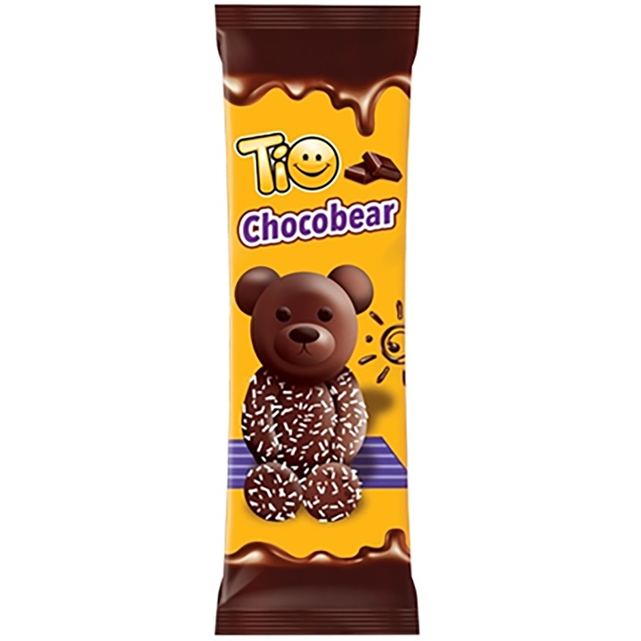 Торта от шоколад, кутия с 24 броя х 50 гр, TIO Chocobear