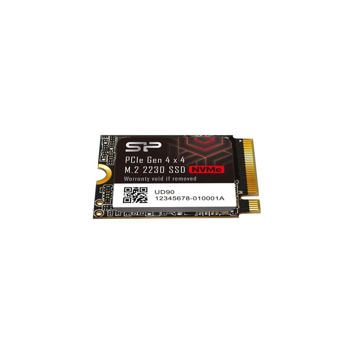 Solid-State Drive (SSD) Silicon Power UD90, M.2-2230, PCIe, Gen 4x4 NVMe 2TB SLP-SSD-UD90-2230-2TB