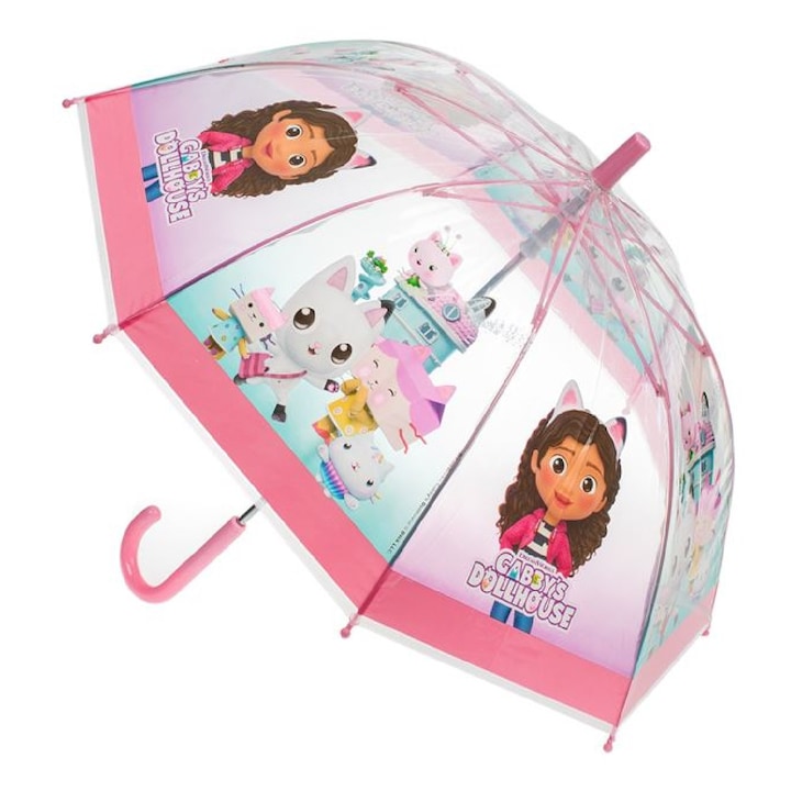 Gyerek esernyő, Gabby's DollHouse, 64 cm