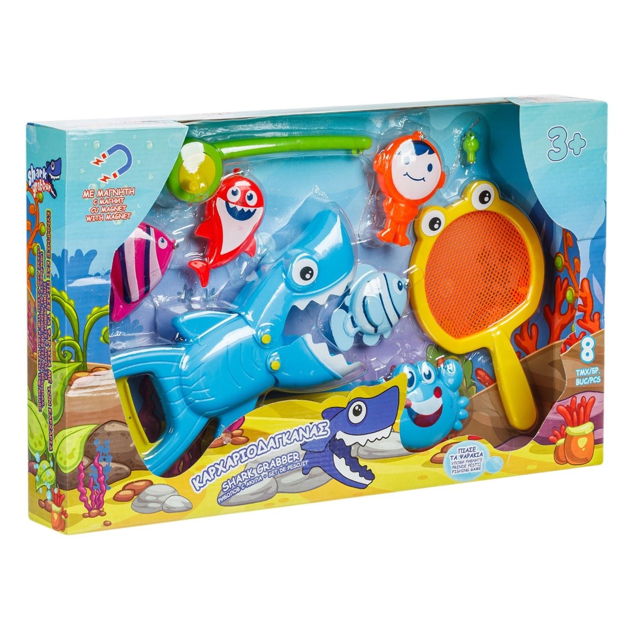 Детска игра, Baby Shark, магнитна - eMAG.bg