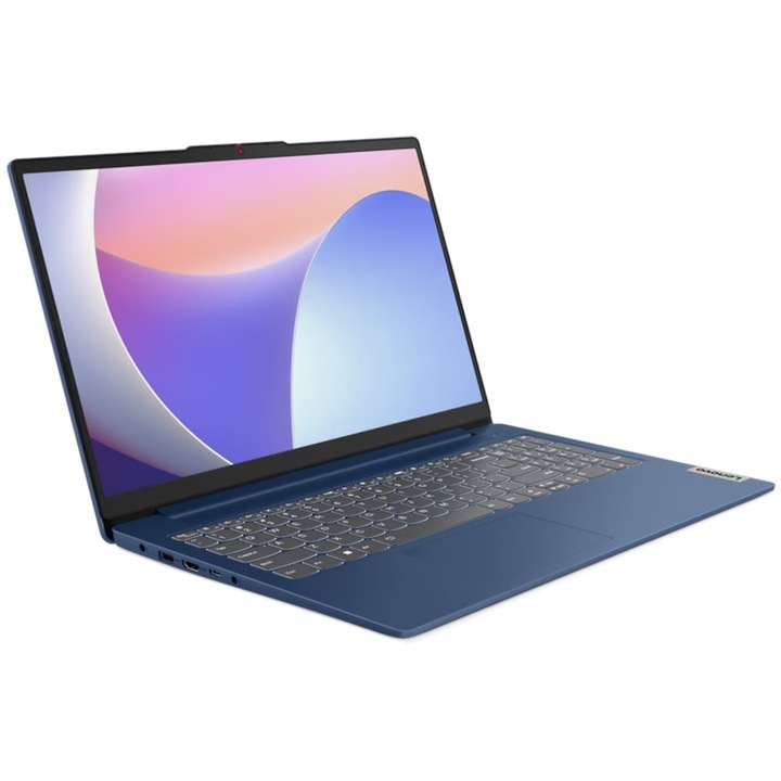 Laptop LENOVO IdeaPad Slim 3, Intel Core i5-12450H 4,4 GHz-ig, 15,6" Full HD, 8 GB, SSD 1 TB, Intel UHD Graphics, OS nélkül, Abyss Blue