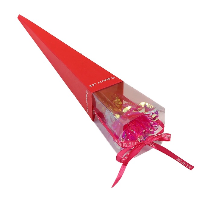 Floarea Luminoasa din Aur cu Iluminare LED, Roz