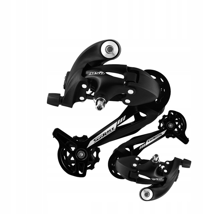 Велосипеден дерайльор Sunrace RDM57, 8 скорости, черен, дълъг, 245g