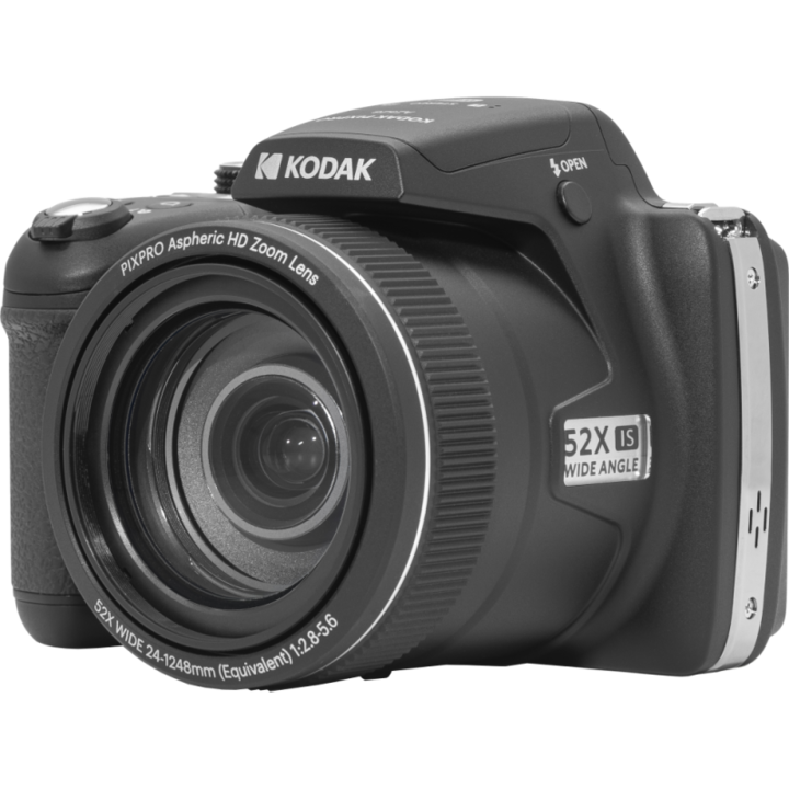 Камера Kodak PixPro AZ528, 16 MP, Wi-Fi, Zoom 52X, Full HD – 1080p, Черен