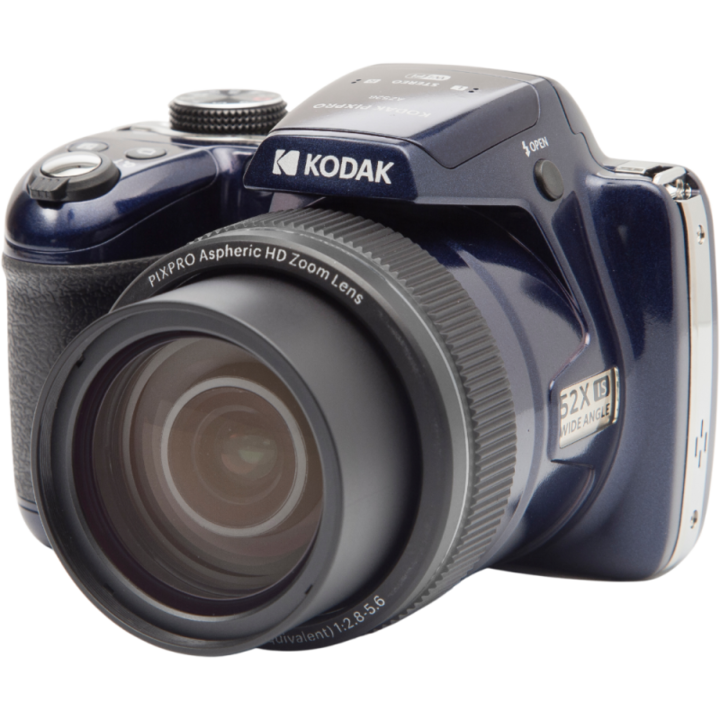 Камера Kodak PixPro AZ528, 16 MP, Wi-Fi, Zoom 52X, Full HD – 1080p, Син