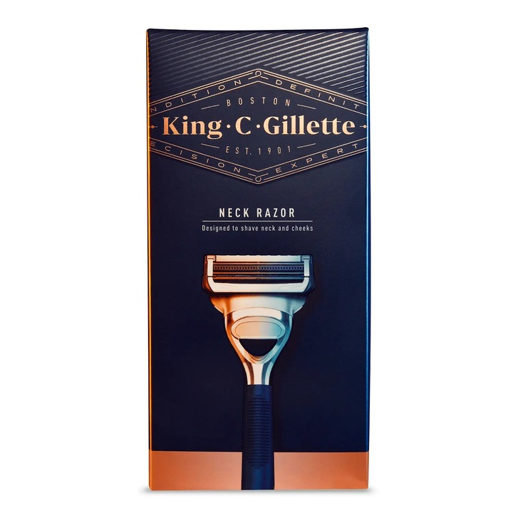 King C. Gillette nyakborotva, tartalékkal